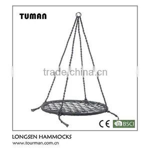 Garden Round Hanging Hammock Outdoor Swing thumbnail-1