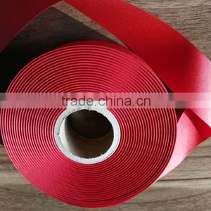 High Quality Label Fabric for Printed Labels, 100% Polyester Satin Ribbon Plain Woven thumbnail-2
