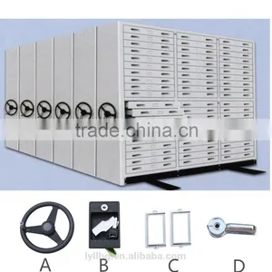 Factory Directly Library Furniture Metal Mass Shelves for Maps and Filings thumbnail-2