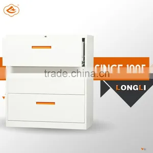 2016 Longli Office Cabinet White Lateral File Cabinet thumbnail-2