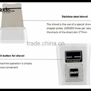 Mini Hand-hold Ultrasonic Facial Skin Scrubber for Peeling Skin Care Home Spa Use thumbnail-3
