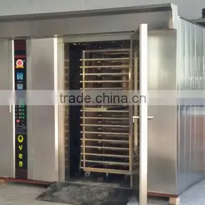 Sell 64 Trays Industrial Multifunction Gas Rotary Oven for Bakery With CE thumbnail-6