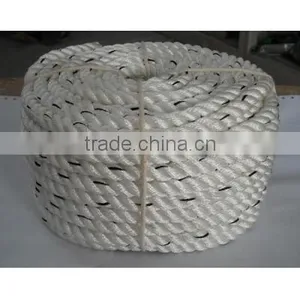 Twist Type PP Monofilament Beige Danline Rope 3 Strand Polypropylene Rope Polypropylene Monofilament Rope thumbnail-6