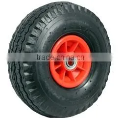 Top Quality 410/350-4 Plastic Centred Pneumatic Wheels thumbnail-1