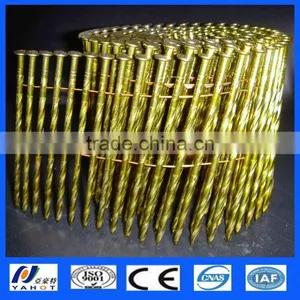 Screw Shank Yellow Coil Nail thumbnail-1