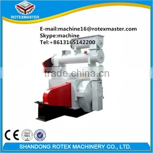 Made in China Ring Die Mould Horizontal Placed Type Sawdust Biomass Rich Hust Pellet Machine thumbnail-1