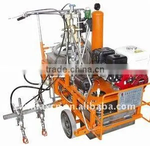 CANMAX LXD-18L HANDTRUCK-MOUNTED DOUBLE FUNCTION HIGH-PRESSURE AIRLESS ROAD MERKING MACHINE thumbnail-1