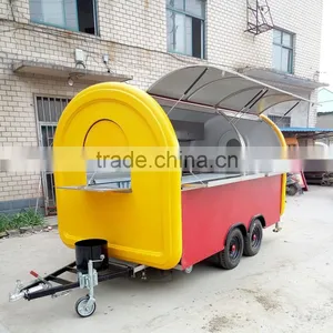 Made in China Street Fast Food Cart/catering Food Trailer/concession Food Van With CE and Braking System for Sale YG-LSS-02 thumbnail-4