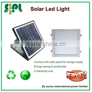Vent Tool Natural Solar Powered Surface Mounted Square Led Panel Light Ceiling Lamp R thumbnail-2