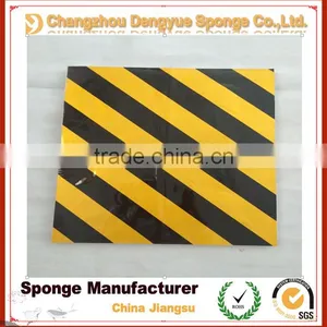 Red-White Multiple Incision Panel Warning Guard Rubber Foam to Protect Garage Door thumbnail-6