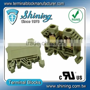TF-10 Euro Type 600V 53A Screw Clamp 10mm Din Wire Connector thumbnail-5
