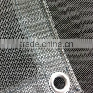 Flame Retardant PVC Dip Mesh Sheet 160GSM 420D/16X15 thumbnail-2