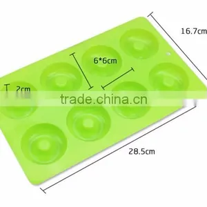 Hot Sell Silicone Bagels Mold DIY Doughnut Mold Baking Pan thumbnail-2