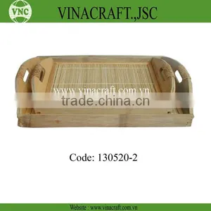 Cheap Brown Bamboo Tray thumbnail-4