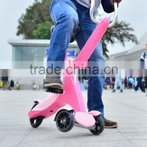 New Arrival Folding Mini Pedal Leisure Exercise Bike For Kids/Adults, 3 PV Wheels Aluminum Alloy Pedal Bikes For Wholesale thumbnail-4