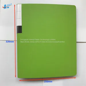Office Supplies High Quality Durable Using Colorful FC PP Foam 2 Hole D Ring Binder File thumbnail-3