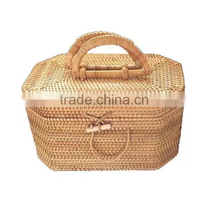 Vietnam Rattan Weaving Tote Bags Cross Bags Reuseable Bags thumbnail-3