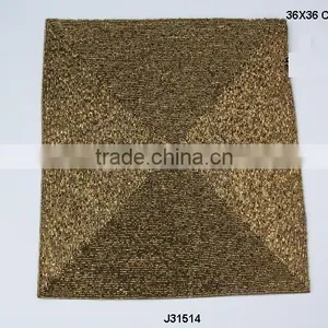 Golden Glass Bead Place Mats Other Colours Also Available thumbnail-1
