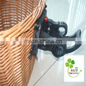 Bicycle Basket Made With Wicker thumbnail-2