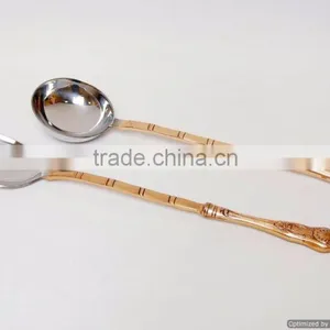 Copper Coloure Antique Shiny Stainless Steel Cutlery thumbnail-1