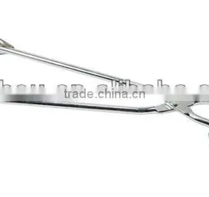 YZ0018C Food Tong Iron With Powder Coating Plastic Coating Handle thumbnail-3