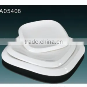 2016 Hot Sale White Ceramic Square Flat Plate thumbnail-1