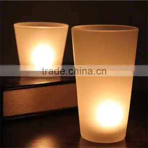 Rose Candle Holder Set of Two Frosting Candles thumbnail-2
