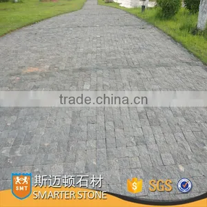 Dark Grey Granite Paving Stone Cheap Grey Granite Paver thumbnail-1