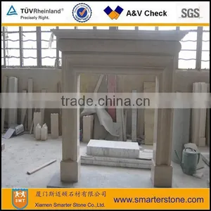 Botticino Classico Fireplace thumbnail-1