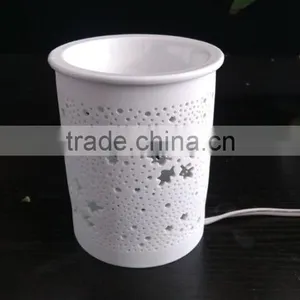 Ceramic Cylinder Electric Oil Burner With Aromatheraphy Function thumbnail-5