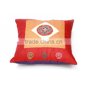 Fashionable Square Brocade Pillow Cases 100%handmade From Natural Materials in Vietnam thumbnail-1