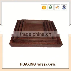 NEW Factory Supply Wholesale High Quality Shabby Chic Wooden Tray thumbnail-1