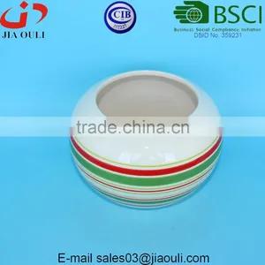 Under Glazed Ceramic Planter Garden Pot thumbnail-2