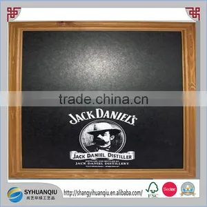 PRIMITIVE CHALKBOARD BLACK COUNTRY KITCHEN STYLE BLACKBOARD thumbnail-1