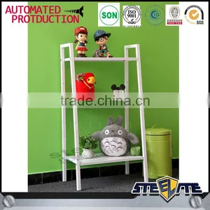 Powder Coated 3 Tier Shelf Storage Metal Shelving thumbnail-1