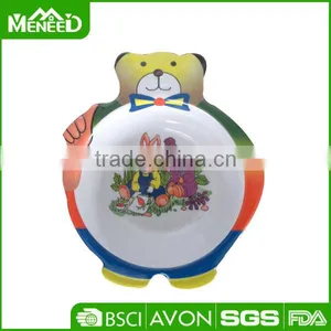 Irregular Baby Food Grade Melamac Children Party Decorative Bowl thumbnail-1
