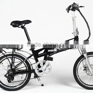 20 Inch Folding Bicycle Electric Foldable Bike With Hidden Battery thumbnail-5