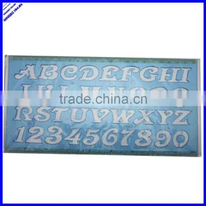 22cm Plastic Drawing Alphabet Ruler thumbnail-2