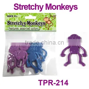 Soft Plastic Stretchy Animal Toys/Stretchy Monkey Toys thumbnail-1