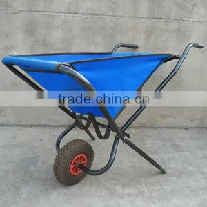 2016 Hot Selling Folding Fabric Wheelbarrow Used for Lightweight Stuff thumbnail-1