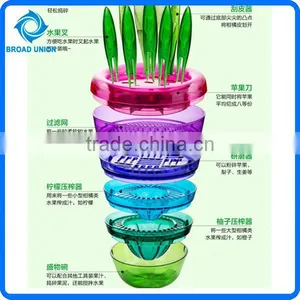 10PC DIY Kitchen Gadgets Set Manual Fruit Juicer thumbnail-2
