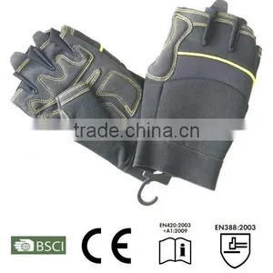 Fingerless Mechanics Gloves,Impact Protection thumbnail-1