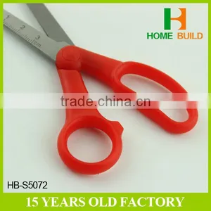 Factory Price HB-S5072 Soft Handle And Round Blade Kids Safety Scissors thumbnail-3