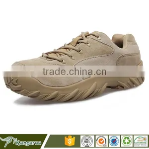 Low Cut Rubber Military Desert Laced Boots For Men thumbnail-3
