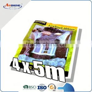 Painting Polythene Dust Drop Sheet thumbnail-4