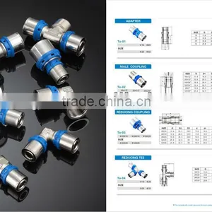 DZR BRASS FITTINGS WITH SS SLEEVE thumbnail-1