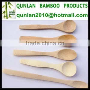 Eco-friendly Bamboo Logo Engraved Spoon thumbnail-1