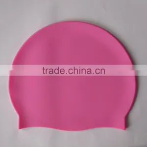 High Quality Soft Adult Funny Swim Cap Printing Silicone Custom thumbnail-4