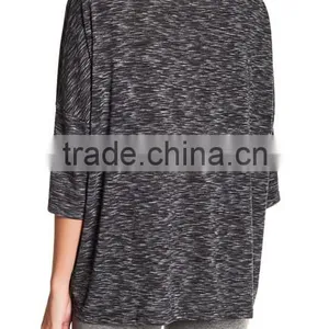 Sport T-shirts Cricket Girls Short Sleeve Tops Tees Women 3/4 Sleeve V-Neck Pocket Tee Shirts thumbnail-3