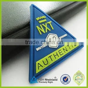 Wholesale Custom Made Pvc Rubber Clothes Label Heat Press Iron Patch thumbnail-5